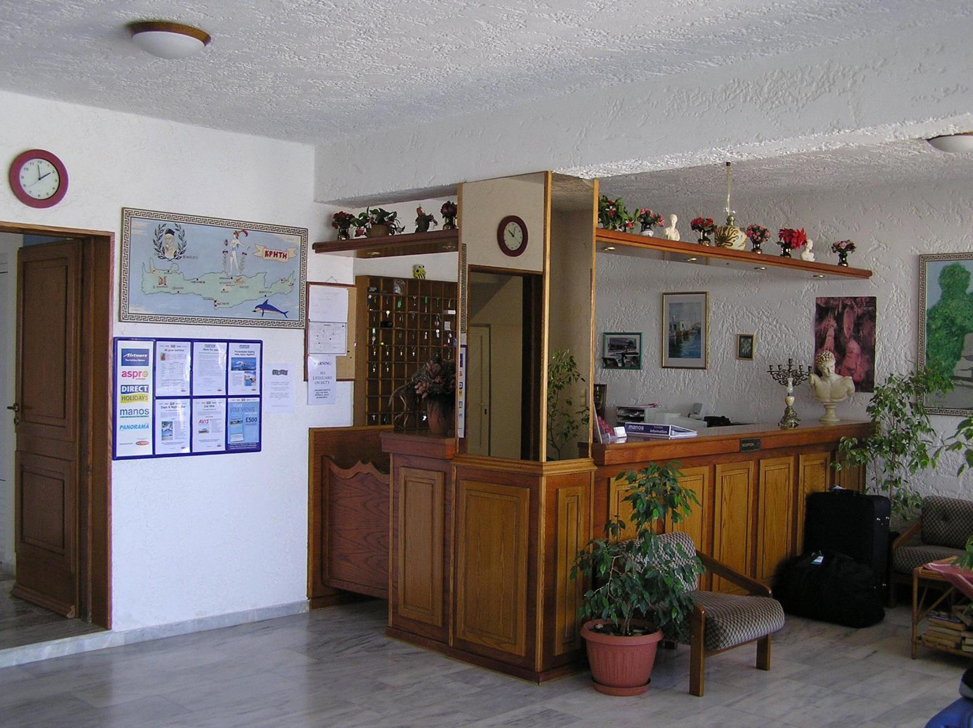 Knossos Lejlighedshotel Pánormos Eksteriør billede
