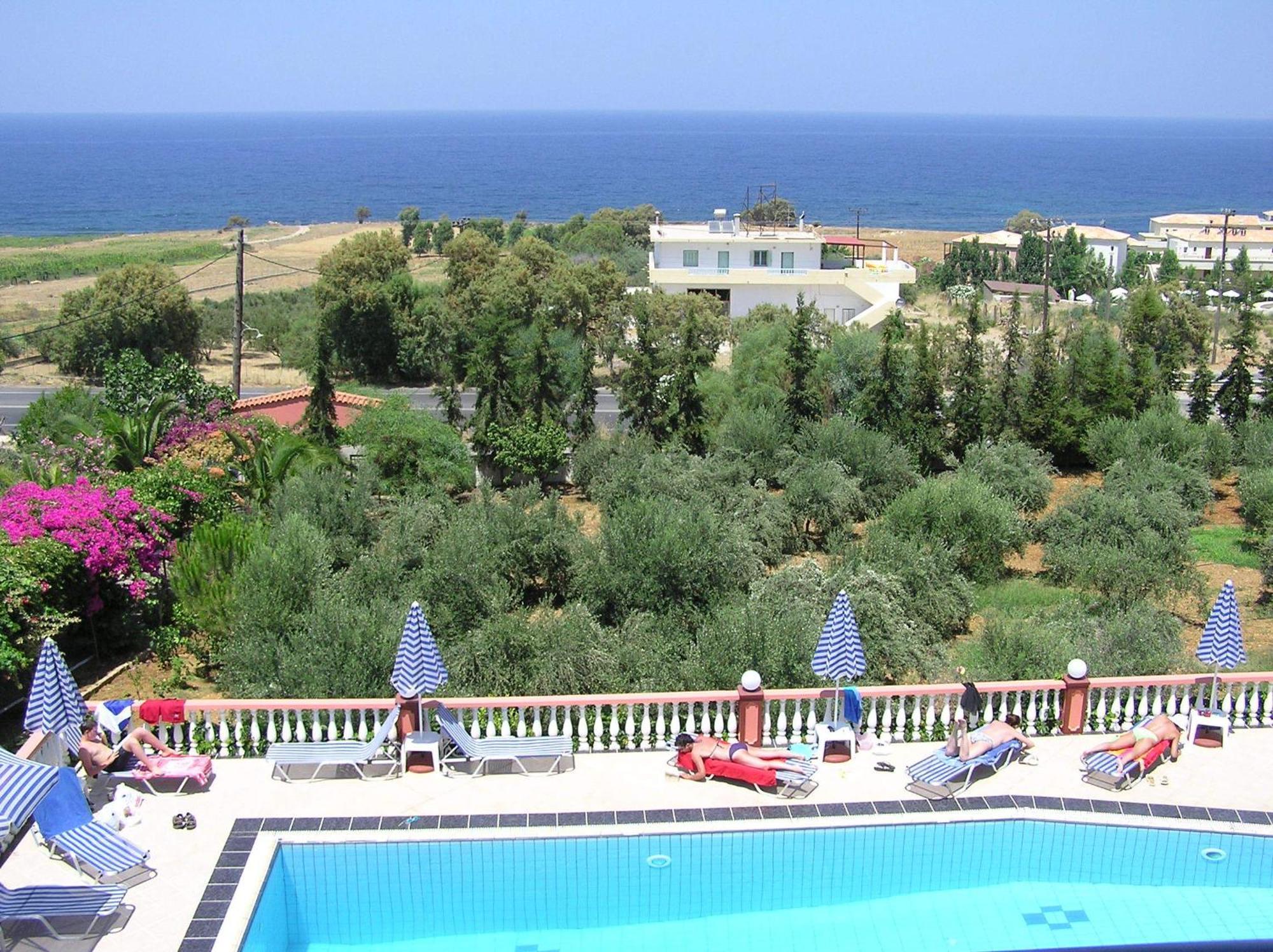 Knossos Lejlighedshotel Pánormos Eksteriør billede