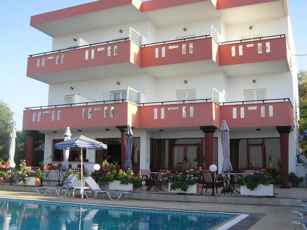 Knossos Lejlighedshotel Pánormos Eksteriør billede